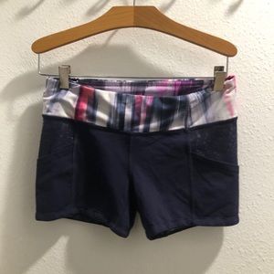 Lululemon running spandex with grip on inseam